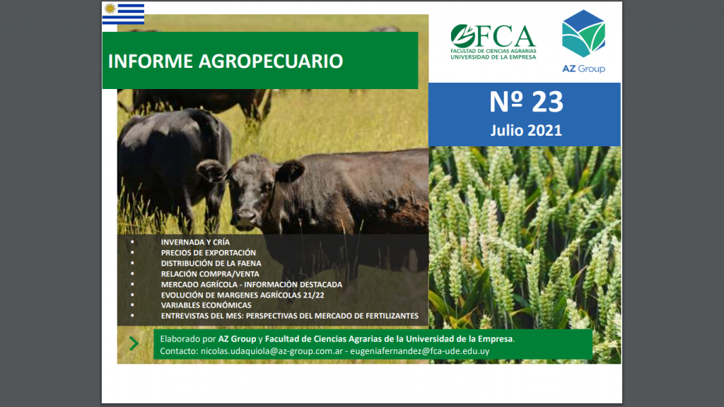 informe agropecuario